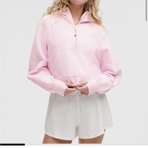 lululemon athletica Pink Pullover Hoodie